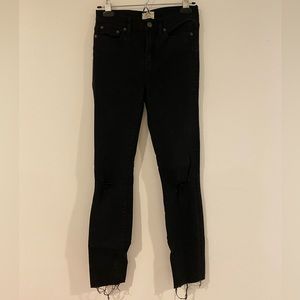 J. Crew Lookout High-Rise Skinny - Distressed